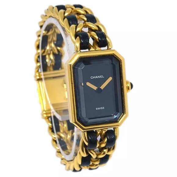 Chanel Premiere Quartz Watch Gold #L U.R.66444 123092 - Picture 1 of 7